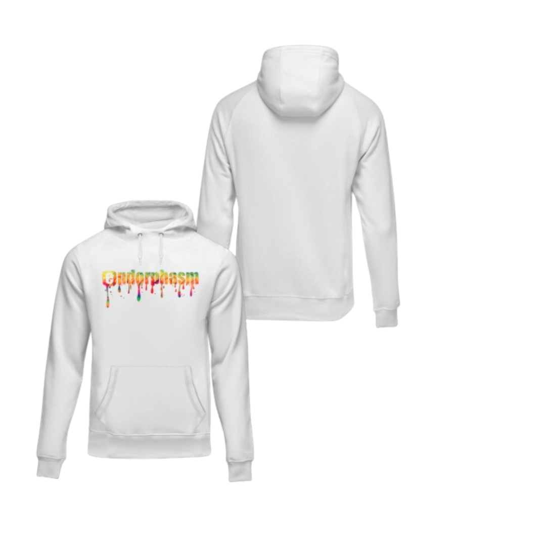 White Drip Hoodie